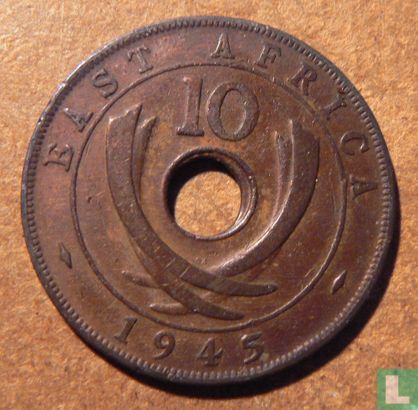 Ostafrika 10 Cent 1945 - Bild 1