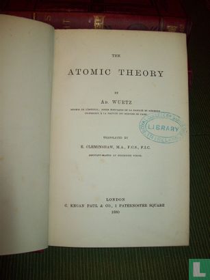 The atomic theory - Bild 3