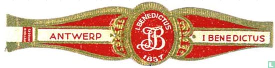 I. Benedictus IB 1857 - Antwerp - I Benedictus  - Afbeelding 1