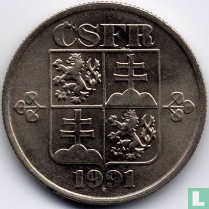 Tschechoslowakei 50 Haleru 1991 - Bild 1