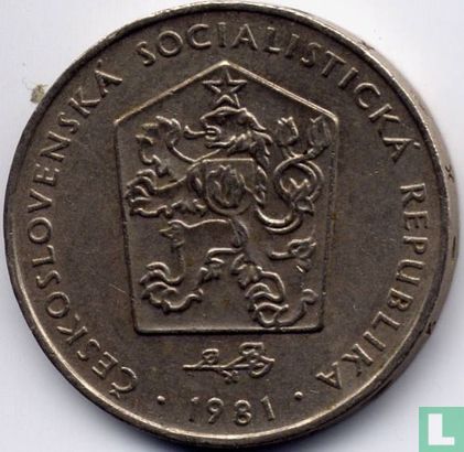 Tchécoslovaquie 2 koruny 1981 - Image 1