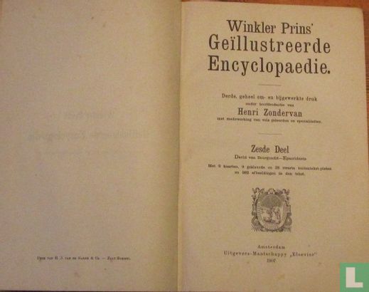 Winkler Prins' Geïllustreerde Encyclopaedie 6 - Image 3