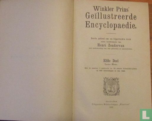 Winkler Prins' Geïllustreerde Encyclopaedie 11 - Afbeelding 3