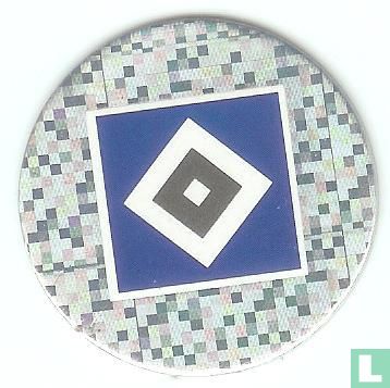 Hamburger SV  Embleem (zilver) - Afbeelding 1