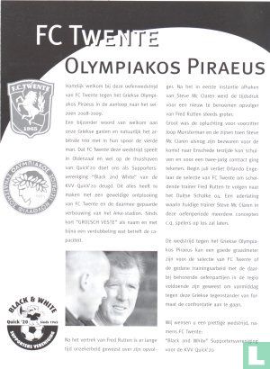 FC Twente - Olympiakos Piraeus