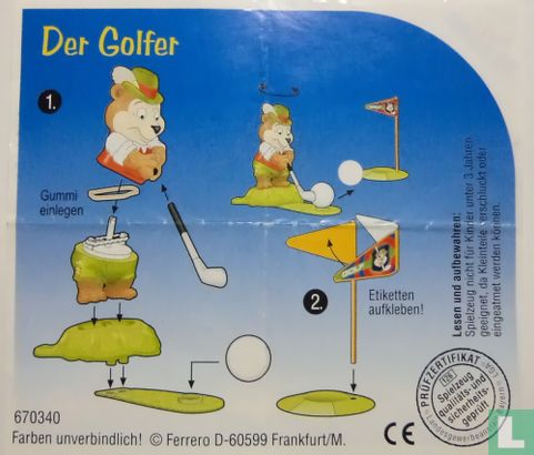 Top Ten Teddies-Der Golfer - Image 3