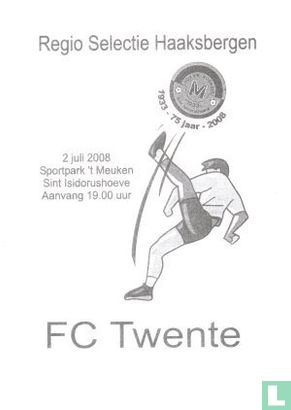 Regioselectie Haaksbergen - FC Twente