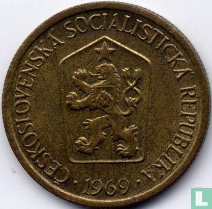 Tsjecho-Slowakije 1 koruna 1969 - Afbeelding 1