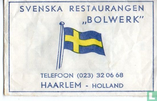 Svenska Restaurangen "Bolwerk"  - Afbeelding 1