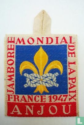 Participants badge 6th World Jamboree - Anjou