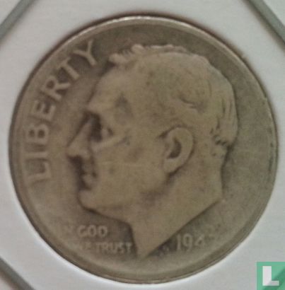 États-Unis 1 dime 1947 (S) - Image 1