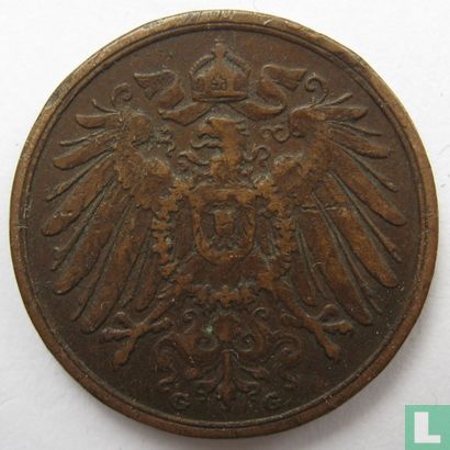 Empire allemand 2 pfennig 1906 (G) - Image 2
