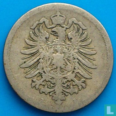 Empire allemand 10 pfennig 1874 (B) - Image 2