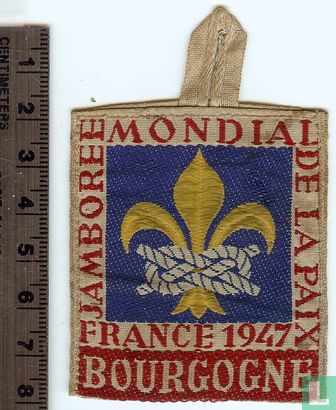 Participants badge 6th World Jamboree - Bourgogne - Image 1