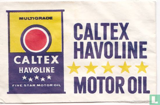 Caltex Havoline Motor Oil - Afbeelding 1
