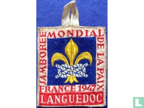 Participants badge 6th World Jamboree - Languedoc