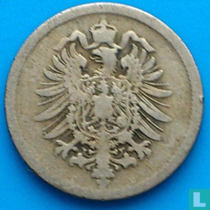 Deutsches Reich 10 Pfennig 1874 (E) - Bild 2