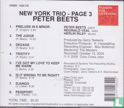 New York Trio - Page 3  - Image 2