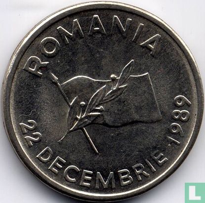 Rumänien 10 Lei 1990 "Revolution Anniversary" - Bild 2