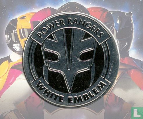 Power Ranger-weiß Emblem - Bild 1