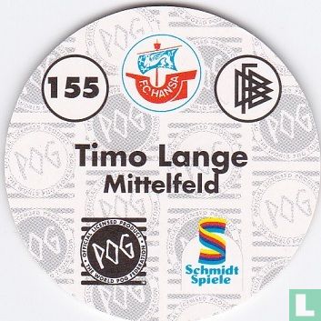 F.C. Hansa Rostock  Timo Lange - Afbeelding 2