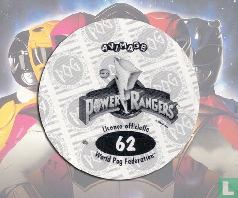 Power Ranger-gelb Emblem - Bild 2