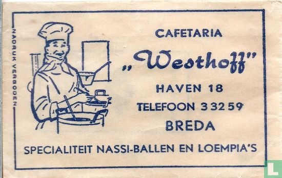 Cafetaria "Westhoff" - Afbeelding 1
