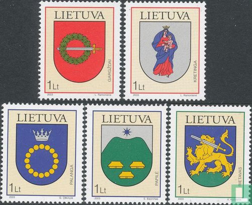 City coats of arms