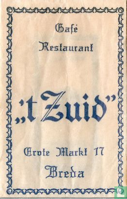 Café Restaurant " 't Zuid" - Image 1