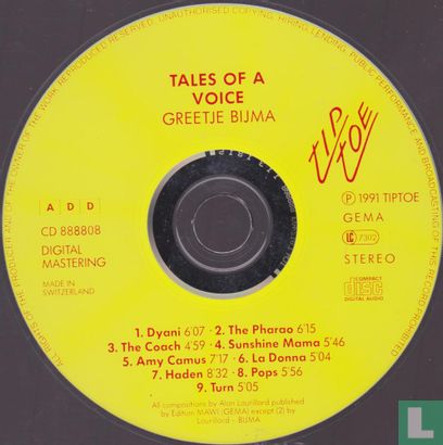 Tales of a voice  - Afbeelding 3