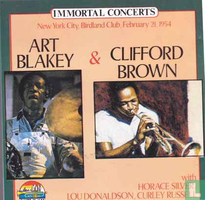 Art Blakey & Clifford Brown Immortal Concerts  - Afbeelding 1