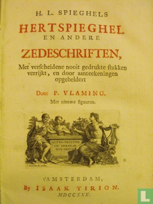 H.L. Spieghels Hertspieghel en andere zedeschriften - Image 1