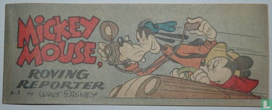 Mickey Mouse, Roving Reporter - Image 1