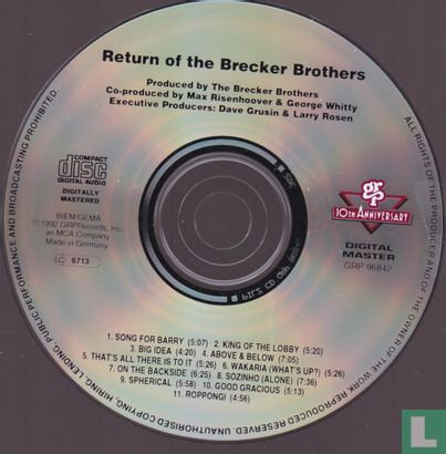 Return Of The Brecker Brothers  - Bild 3