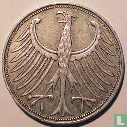 Germany 5 mark 1960 (J) - Image 2