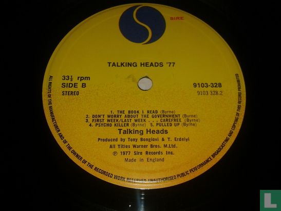 Talking Heads: 77  - Afbeelding 3