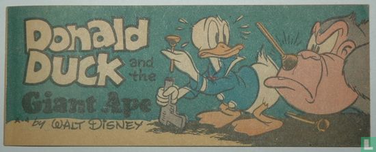 Donald Duck and the Giant Ape - Image 1