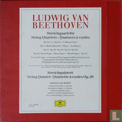 Beethoven Edition 4: streichquartette / streichquintett - Bild 2