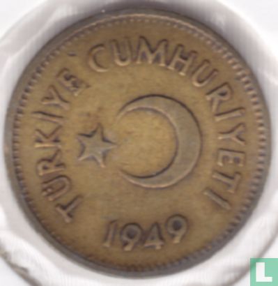 Turkey 10 kurus 1949 - Image 1