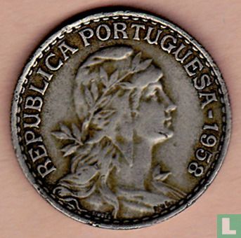 Portugal 1 escudo 1958 - Image 1