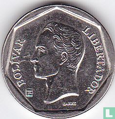 Venezuela 20 bolivares 2001 (steel clad nickel) - Image 2