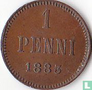 Finlande 1 penni 1883 - Image 1
