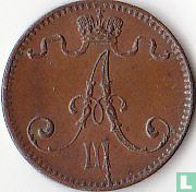 Finlande 1 penni 1883 - Image 2
