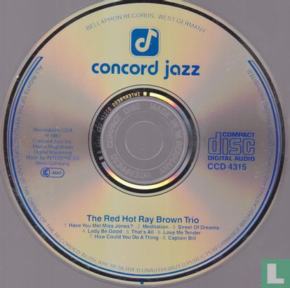 The Red Hot Ray Brown Trio  - Image 3