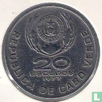 Cap-Vert 20 escudos 1977 - Image 1