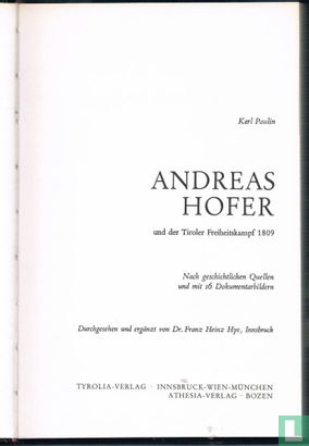 Andreas Hofer - Afbeelding 3