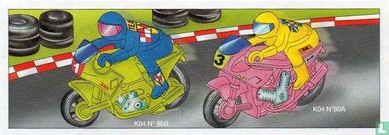 Motorrijder, roze - Image 1