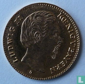 Bavaria 5 mark 1877 - Image 2