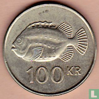 Islande 100 krónur 2007 - Image 2