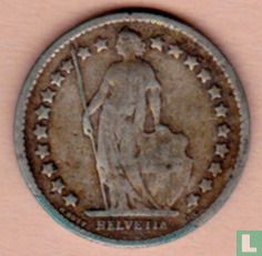 Suisse ½ franc 1908 - Image 2